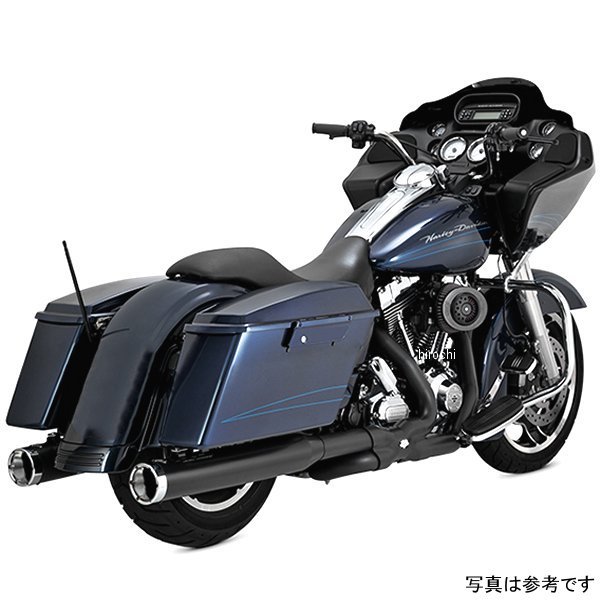 【メーカー在庫あり】 バンス＆ハインズ PCX パワーデュアルズ ヘッドパイプ 黒 マフラー 46332 HD店