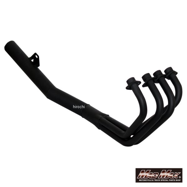 【メーカー在庫あり】 マッドマックス MAD MAX フルエキゾースト ショート管マフラー ジェイド250 黒 MM10-0023B HD店