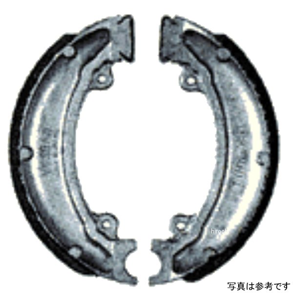ベスラ Vesrah ブレーキシュー ハイグレード溝付き 83年 CR480R、CR250R VB-144NSQ HD店