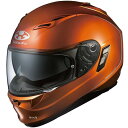 【メーカー在庫あり】 4966094554798 オージーケーカブト(OGK KABUTO) ヘルメット KAMUI 2 シャイニーオレンジ Sサイズ
