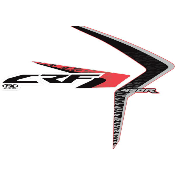 【USA在庫あり】 ファクトリーFX FACTORY EFFEX デカール シュラウド 10年-13年 CRF250R 4302-3199 HD店