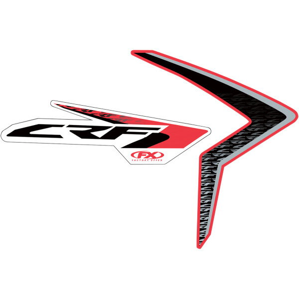 【USA在庫あり】 ファクトリーFX FACTORY EFFEX デカール シュラウド 13年-14年 CRF450R、CRF250R 4302-3638 HD店