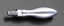 【メーカー在庫あり】 エスコ(ESCO) M6 x 53mm クロームメッキ 回転ハンドル 000012070454 HD