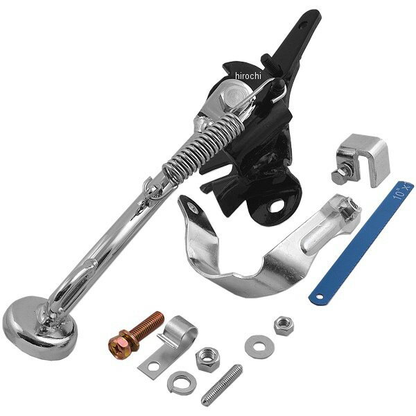 キタコ サイドスタンド スクーター用 HS-150 (メッキ) ジュリオ 656-1010150 HD店
