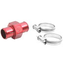 【メーカー在庫あり】 1080133 アクティブ ACTIVE 水温センサーアダプター PT1/8-28 ラジエーターホース内径φ25用 赤