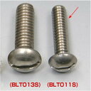 【メーカー在庫あり】 BLT011S イージーライダース マイナスネジ セット 1/4-20山 1インチ ステンレス 10本入り