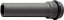 【メーカー在庫あり】 トラスコ中山(株) TRUSCO インパクト用超ロングソケット 22mm 差込角12.7 T4-22ASL-100 HD