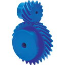 【メーカー在庫あり】 H2.5BP15LB 協育歯車工業(株) KG フードコンタクト 青POM ギヤシリーズ はすば歯車・ねじ歯車 H2-5BP15L-B HD店