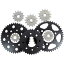 【USA在庫あり】 JT スプロケット JT Sprockets Rear Sprocket 43T 55-85343 HD