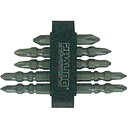 【メーカー在庫あり】 975232 NBS バイクパーツセンター インパクトドライバー用ビット プラス PH2×45mm、PH2×65mm、PH2×85mm 5本