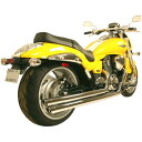 【USA在庫あり】 194539 S1010ST-175 ラッシュ RUSH フルエキゾースト ストレートチップ 06年-14年 ブルバード M109R クローム
