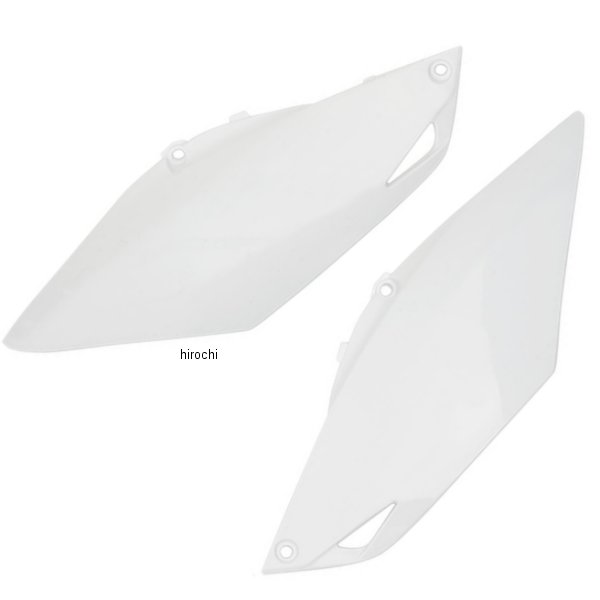 【USA在庫あり】 ユーフォープラスト UFO PLAST サイドパネル 13年以降 CRF250R、CR450R 白 0520-1271 JP店