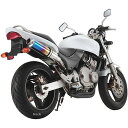 BMS-H01J-SS14 ビームス BEAMS スリップオンマフラー ラウンド 00年-07年 ホーネット250 チタングラデーション