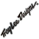 TDW263BK0118 RSタイチ トロイリーデザインズ Troy Lee Designs TLD シグネイチャーアルミニウム ステッカー 黒 46cm