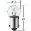 小糸製作所 白熱バルブ G14 12V8W 10個入り 1264 JP店