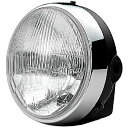 HM20 シビエ CIBIE ヘッドライト MOTO180φ H4 12V60/55W クリア/ブラックボティ