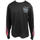 BAT-L48M ベイツ BATES クールテックスロングスリーブTシャツ 赤 XLサイズ