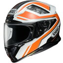 4512048464783 ショウエイ SHOEI フルフェイスヘルメット Z-7 PARAMETER パラメーター TC-8オレンジ/白 XXLサイズ(63cm)