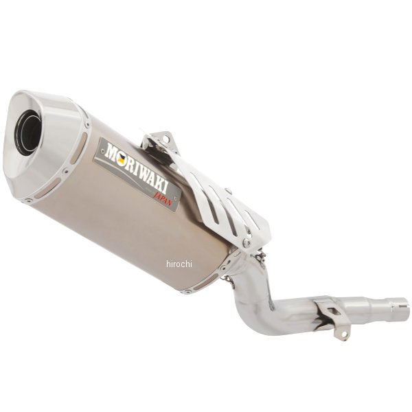 モリワキ スリップオンマフラー MX 21年以降 CRF250L ホワイトチタニウム 01810-6J1U4-10 JP店