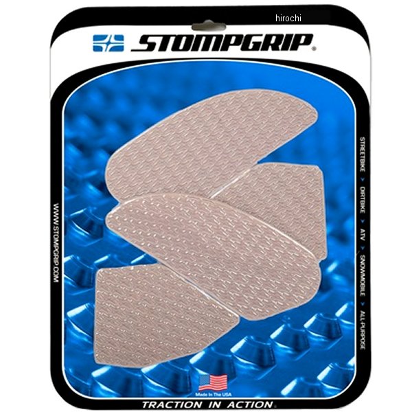 ストンプグリップ STOMPGRIP トラクションパッド タンクキット 14年-15年 VFR800F クリア 55-14-0097C JP店