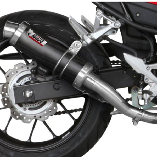 ミヴ Mivv スリップオンマフラー GP PRO 16年-18年 CB500F カーボン H.062.L2S JP店