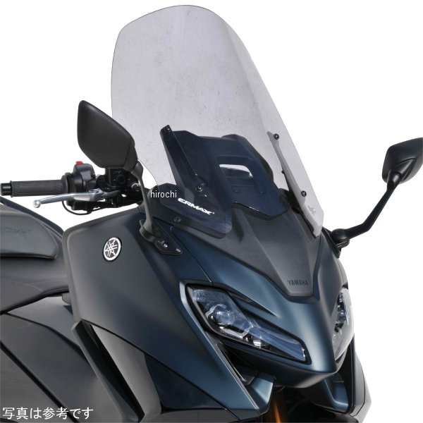 0102Z01-XX アルマックス ERMAX ハイプロテクション ウインドシールド 58.5cm 22年 TMAX560 ライトブラック 0102Z01-03 JP店