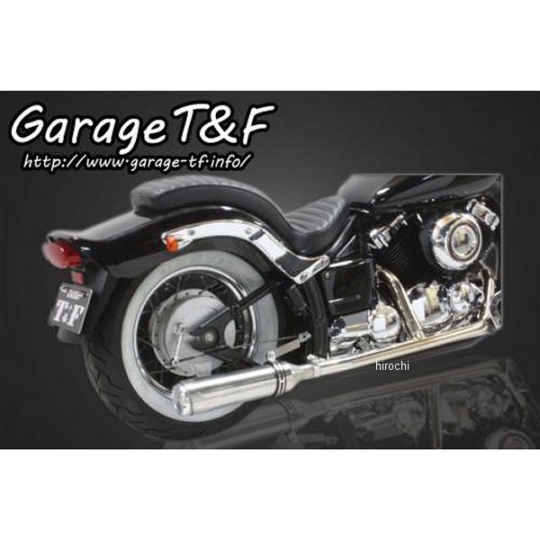 ガレージT＆F 2in1クラシックマフラー ステンレス タイプ6 ドラッグスター400 DS400CSML06 JP店
