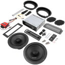 【USA在庫あり】 4401-0180 BTEG1 バイクトロニクス Biketronics ソニー製CD/MP3 208W 4ch アンプ、6.5インチ スピーカー2個 98年-13年 FLHT