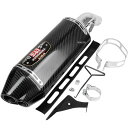 【USA在庫あり】 194620 1160023220 USヨシムラ R-77D スリップオンマフラー 11年以降 GSX-R750、GSX-R600 カーボン