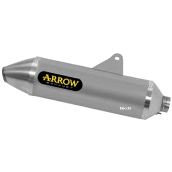 アロー Arrow スリップオンマフラー Thunder(触媒あり) 21年-24年 CRF250ラリー チタン 72528PO+72178PZ+R JP店