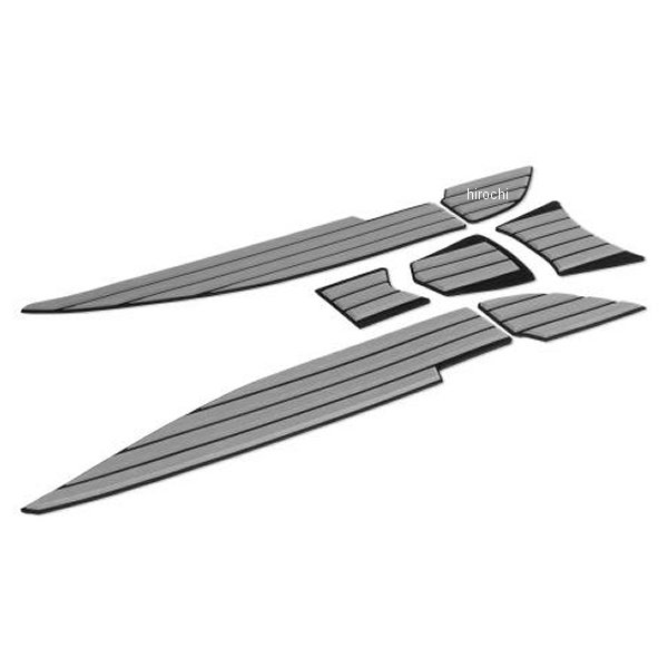 【メーカー在庫あり】 SP武川 ステップ&センターパッドセット PCX ダークグレイ/黒 09-11-0376 JP店