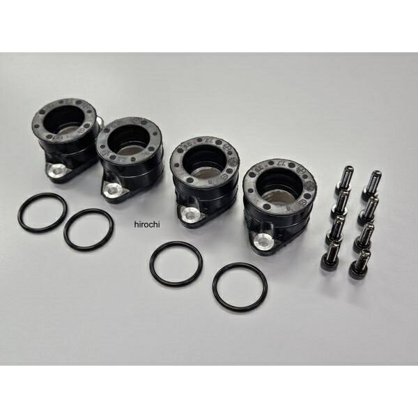【New】【メーカー在庫あり】 ビーアールシー BRC CRキャブレター用インシュレーターセット 4個 CB400F 1212 HD店