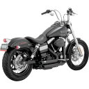 【メーカー在庫あり】 1800-1417 47227 バンス&ハインズ VANCE & HINES フルエキゾースト ショートショット スタッガード 2-INTO-2 12年以降 ダイナ 黒
