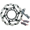 【USA在庫あり】 1711-0481 OKBY07 ブレーキング BRAKING ブレーキローター オーバーサイズキット 直径270mm フロント 06年-09年 KXF、KLX、KX ステンレス