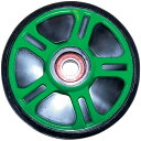 【USA在庫あり】 Parts Unlimited アイドラー ホイール 6.38インチ(162mm) thin x 20mm アークティックキャット グリーン 4702-0053 JP店
