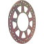 【USA在庫あり】 MD6002D EBC イービーシー ブレーキディスクローター 直径266mm リア 89年-01年 CR500R、CR250R、CR125R スチール