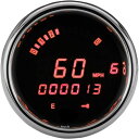 【USA在庫あり】 2210-0386 MCL-3200-R ダコタデジタル Dakota Digital スピードメーター km/h、mph 94年-03年 XL/FXD 赤/クローム