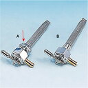 CCI10548 イージーライダース ピンゲル ガソリンコック 7/8インチ(22mm) クローム