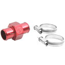 【メーカー在庫あり】 1080133 アクティブ ACTIVE 水温センサーアダプター PT1/8-28 ラジエーターホース内径φ25用 赤