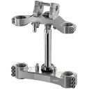 61065 Gクラフト ゼファー1100(ZEPHYR) ステムキット A2017 シルバーアルマイト仕上げ フォーク径:43mm フォークピッチ:210mm オフセット:35mm