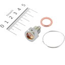 【メーカー在庫あり】 105-112 キジマ ワイヤーロックドレンボルト M12mm P1.5mm L12mm
