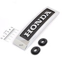【メーカー在庫あり】 Z9-14-023 キジマ エンブレム HONDA 純正ロゴ ブッシュ2個付 Lサイズ 185mm
