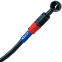 【メーカー在庫あり】 スウェッジライン SWAGE-LINE フロント ブレーキホースキット 88年 TDR50 赤/黒 スモーク RAFB243 JP店