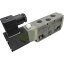【メーカー在庫あり】 4F31010AC200V 110-3369 CKD(株) CKD 4Fシリーズパイロット式5ポート弁セレックスバルブ