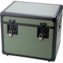 トラスコ中山(株) TRUSCO 万能アルミ保管箱 オリーブドラブ 543X410X457 TAC-540OD JP