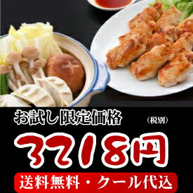 【送料無料 】【お試しセット】鍋餃子42個+当店一押の肉巻き餃子20個セット◎◎（完全手作りの浜松餃子の新商品販売開始！！） 