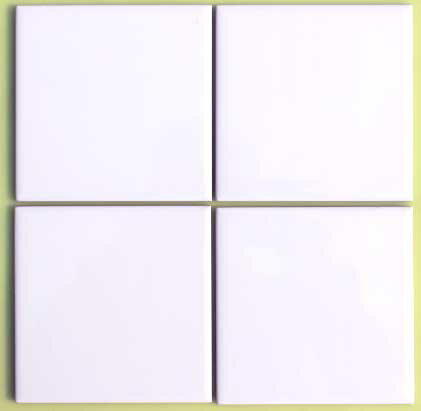 150角　磁器タイル　白色ブライトタイル...:hiromitobo:10001892