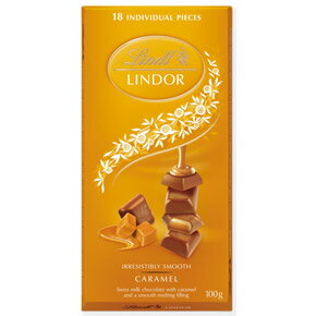 Lindt(リンツ)リンドール シングルスキャラメル　100g...:hiroshima-gourmet:10001690