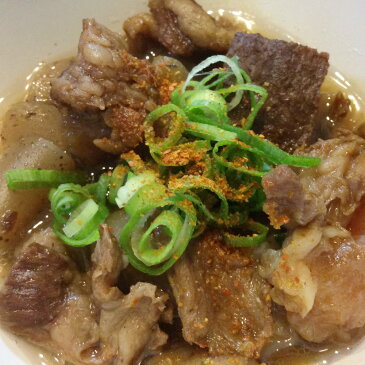 【帝釈峡スコラ高原】牛すじ肉の煮物140g (ひろしま牛と神石こんにゃく使用)【レトルト】