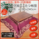 こたつ布団(薄掛けこたつ) 光発熱・蓄熱・抗菌つき 長方形 コタツ布団 ロハスリビング・サーモと抗菌防臭機能ワタ(セベリス)を使用 かけふとん コタツ 炬燵布団 こたつぶとん 【HLS_DU】02P03Dec16
